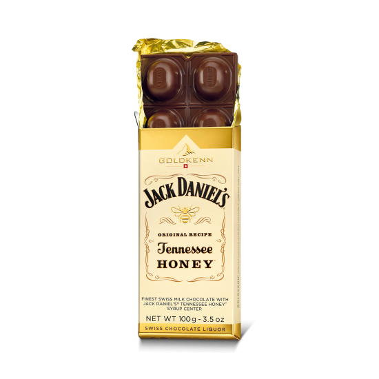 Швейцарски млечен шоколад Jack Daniel's Tennessee Honey