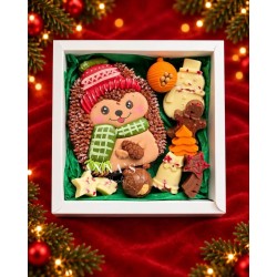 Бисквита и шоколадови бонбони в кутия, Annas Chocolates