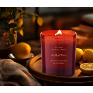 Ароматна соева свещ в чаша Mulled Wine, 240gr