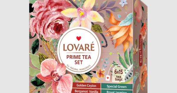 Чай Асорти Prime Tea, Lovare, 90 бр