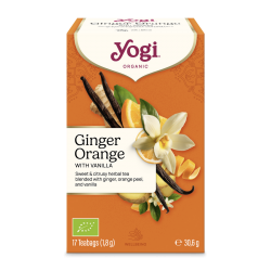 Чай Ginger Orange Vanilla, Yogi Tea