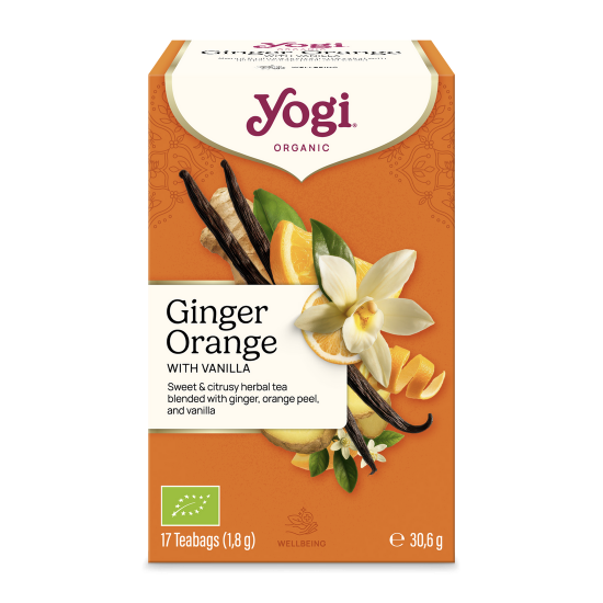 Чай Ginger Orange Vanilla, Yogi Tea