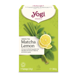 Чай Matcha Lemon, Yogi Tea 